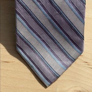 Calvin Klein Light Pink/Purple Stripe Tie